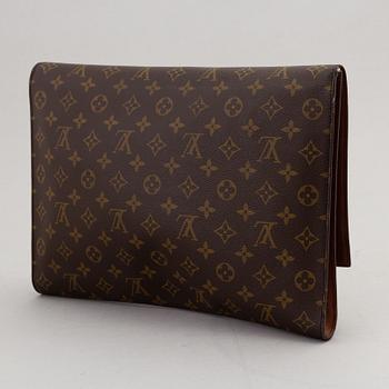 Louis Vuitton, a monogram canvas briefcase.