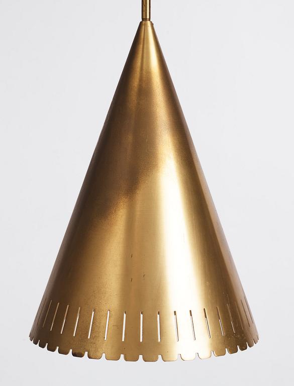 Harald Notini, taklampor, ett par, modell "11773", Arvid Böhlmarks Lampfabrik, Stockholm 1940-50-tal.