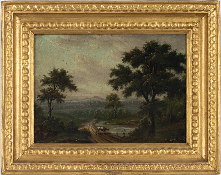Okänd konstnär, 1800-tal ,Landskap.