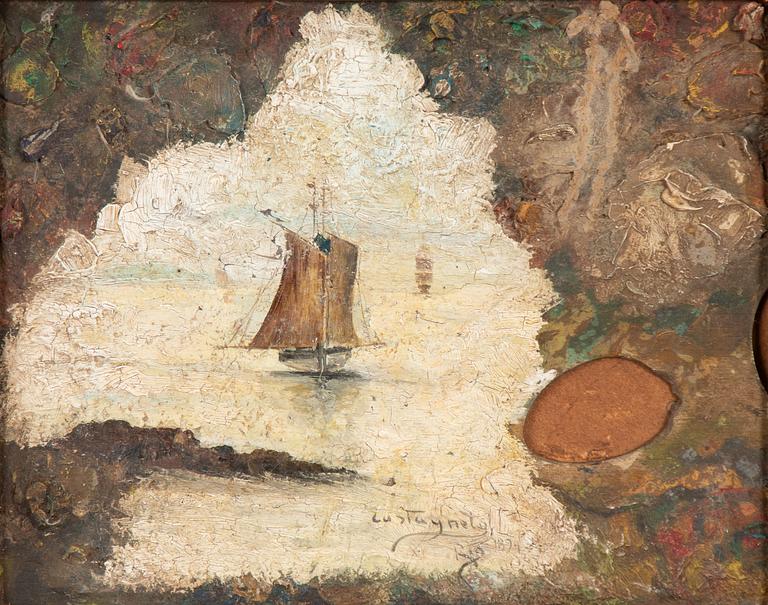 Giovanni Castagneto, Ship in Sunlight.