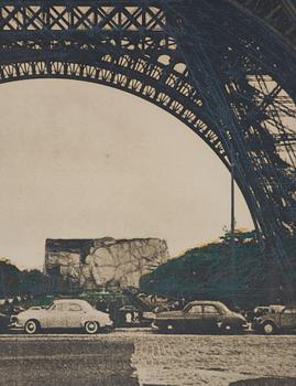 Christo Vladimirov Javacheff, "Packed Building, Project for the École Militaire, Paris".