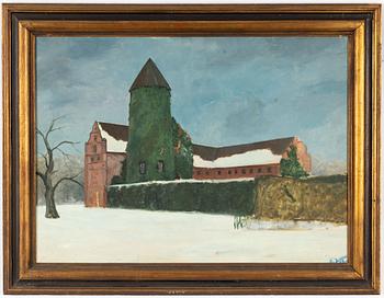 Emil Johanson-Thor, Winter at Skarhult Castle, Skåne.