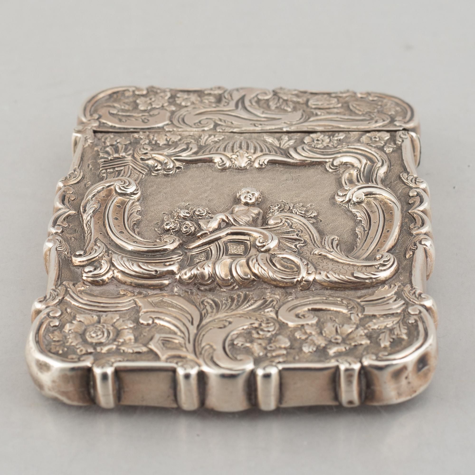 A set of five silver items, including Kemp Brothers, London, England 1895.