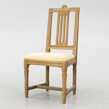 Chair, Gustavian, late 18th century.