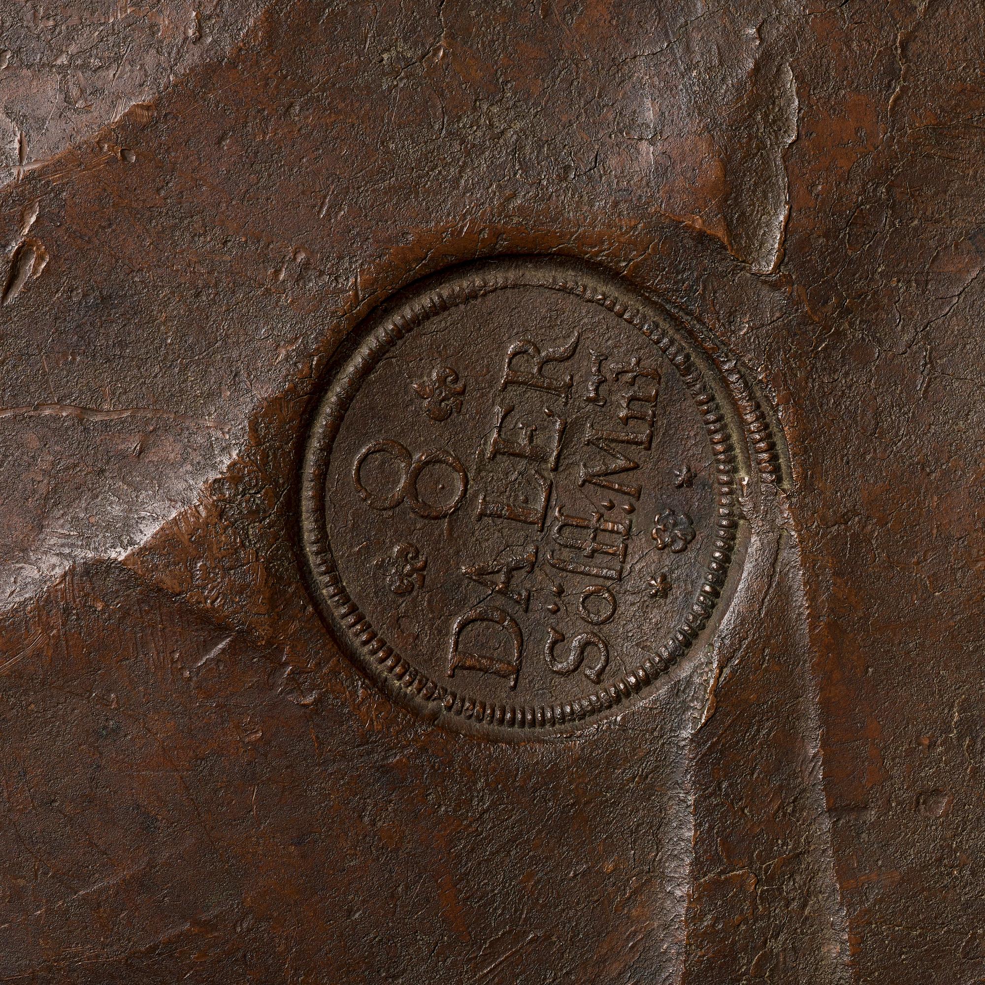 PLATE MONEY, 8 daler SM 1659 (Karl X Gustav), Avesta.
