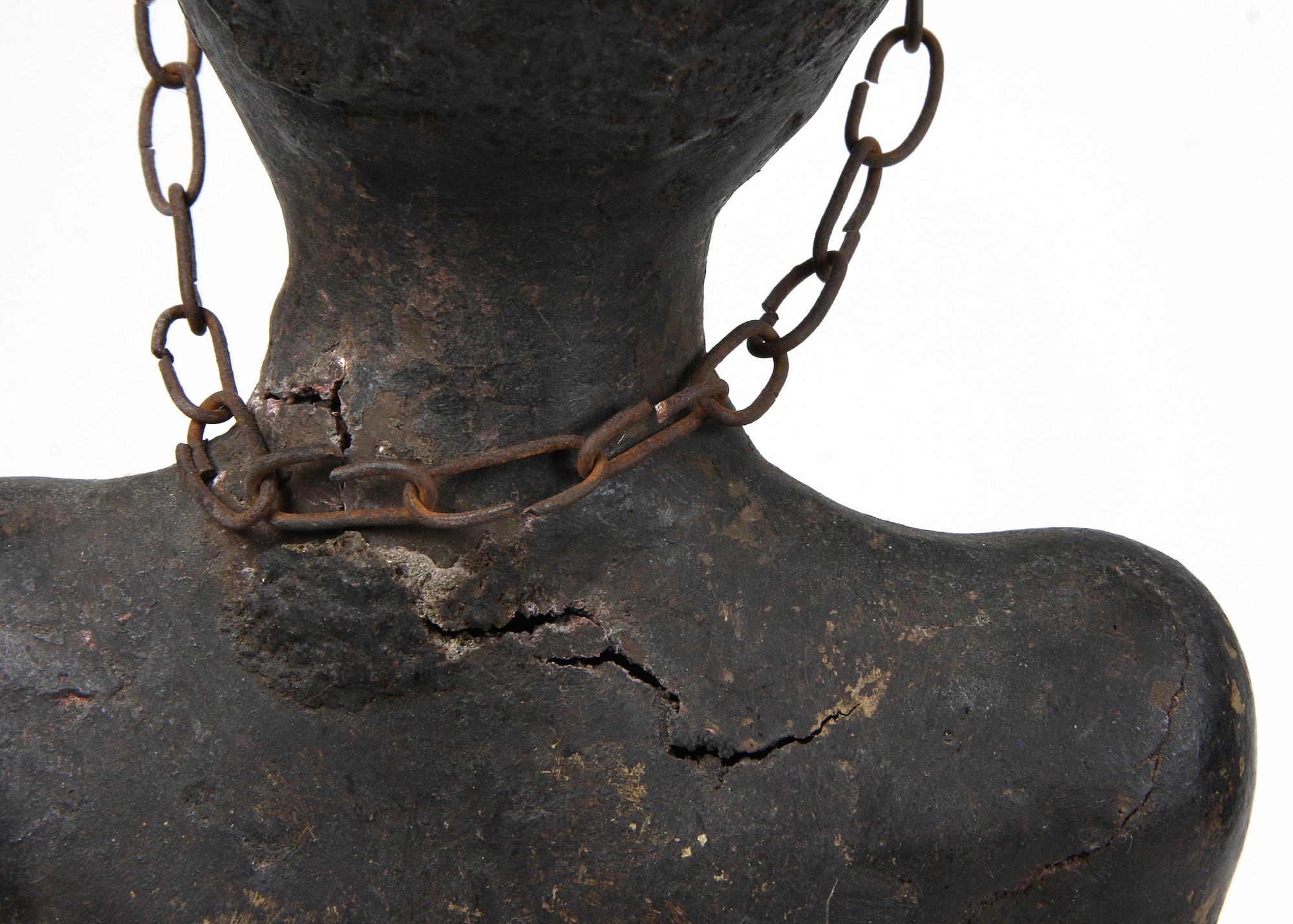 SKULPTUR, metall. Benin/Togo.