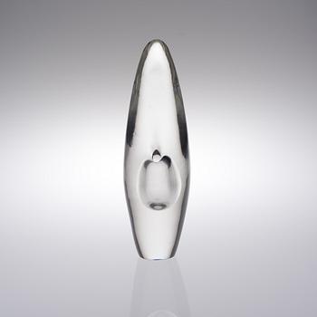 TIMO SARPANEVA, A GLASS SCULPTURE. Orchid. Signed Timo Sarpaneva Iittala -56. Designed in 1954.