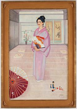 Einar Jolin, "Asiatiska i kimono".