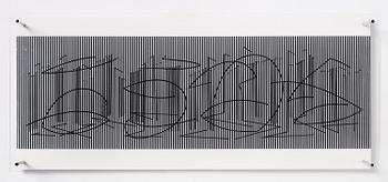 Jesús Rafael Soto, "Escritura", ur: from the Síntesis series.