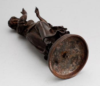 SKULPTUR, brons, 1800-tal.