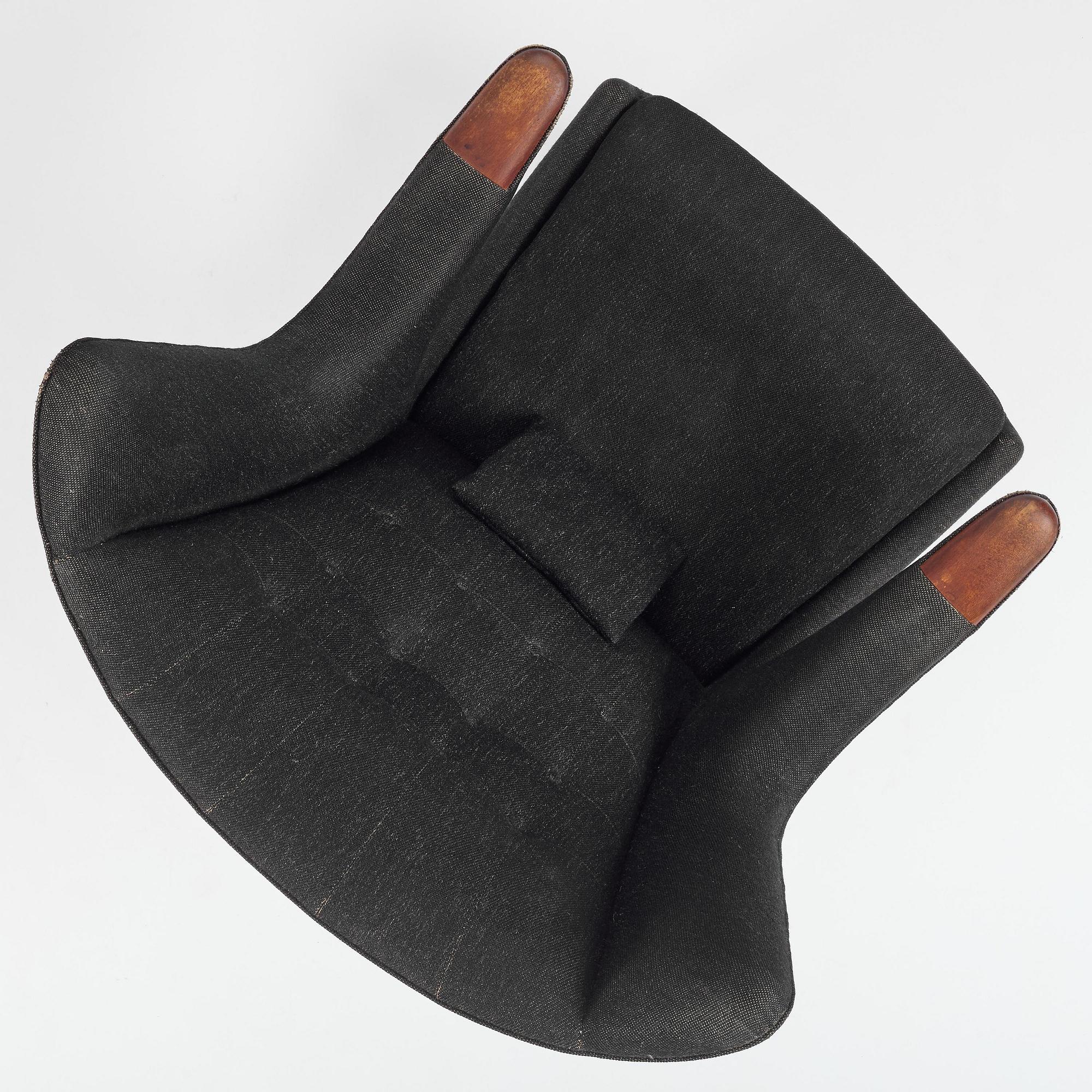 Hans J. Wegner, fåtölj, "Bamse", AP-stolen, Danmark, 1950-60-tal.