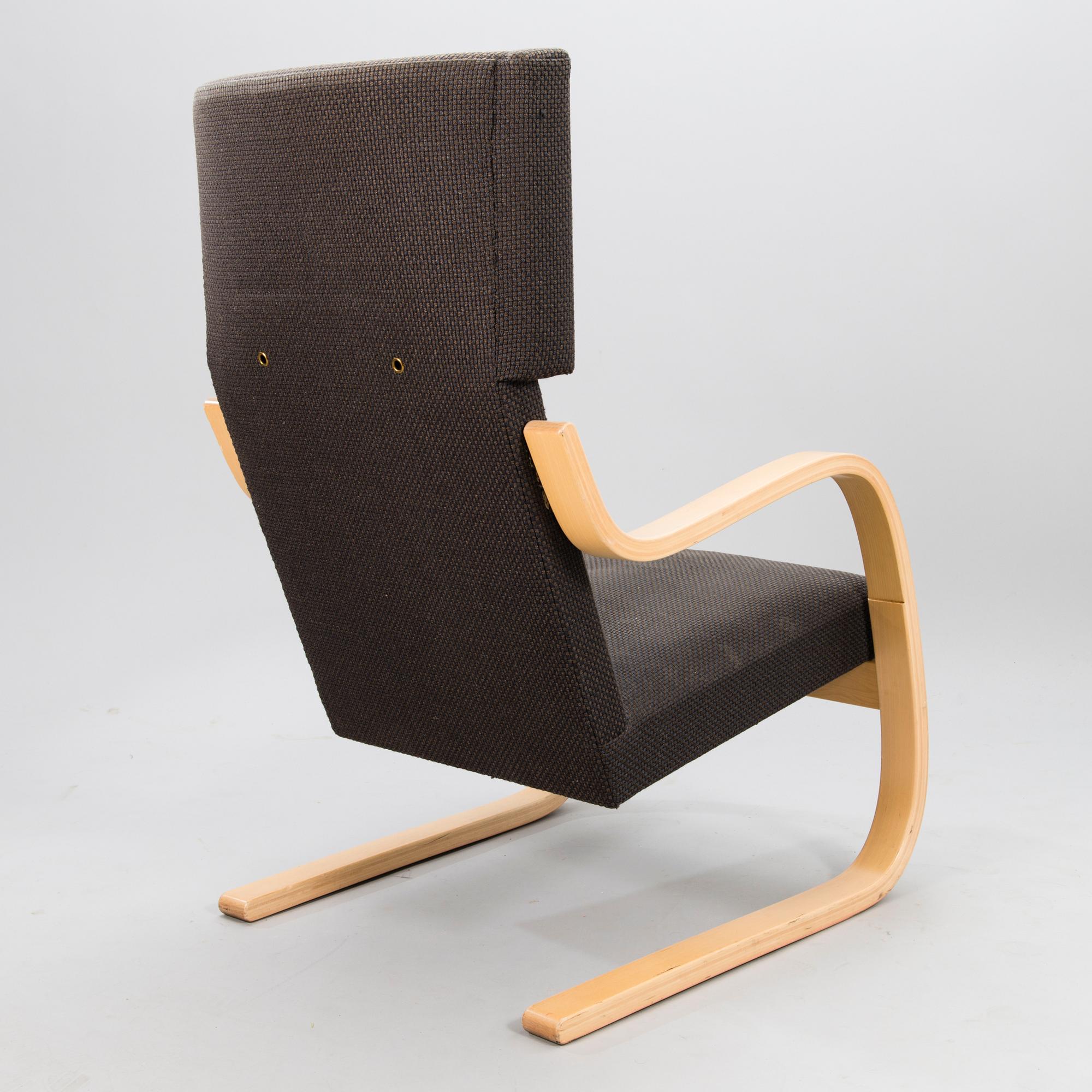 ALVAR AALTO, fåtölj, modell 36/401, Artek.