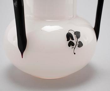 A glass vase attributed to Dagobert Peche, Loetz, Austria, 1920s.
