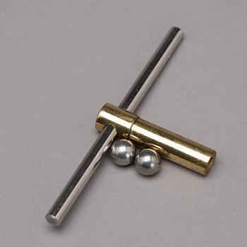 A late 20thC Sir William Congreve rolling ball clock.
