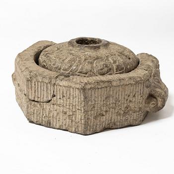 A Swedish grain mill, 17th / 18th century.