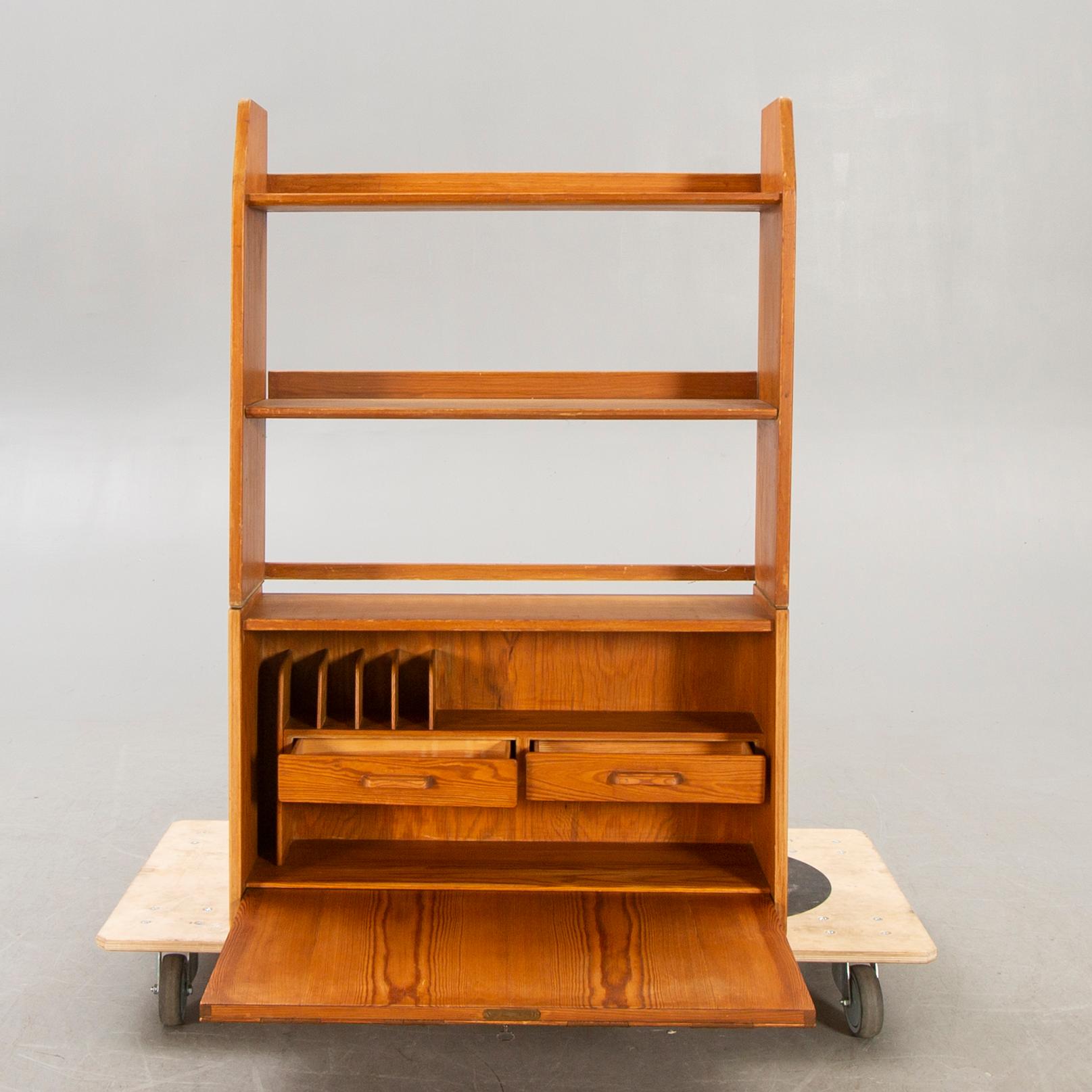 Göran Malmvall, cabinet with shelf, second half of the 20th century.