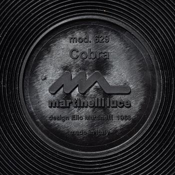 Elio Martinelli, Table lamp, "Cobra", Luce Martinelli, Italy.