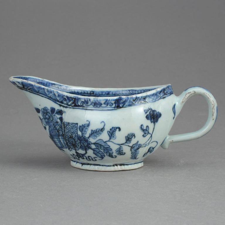 SÅSSNIPA, porslin, Kina, 1700-tal.