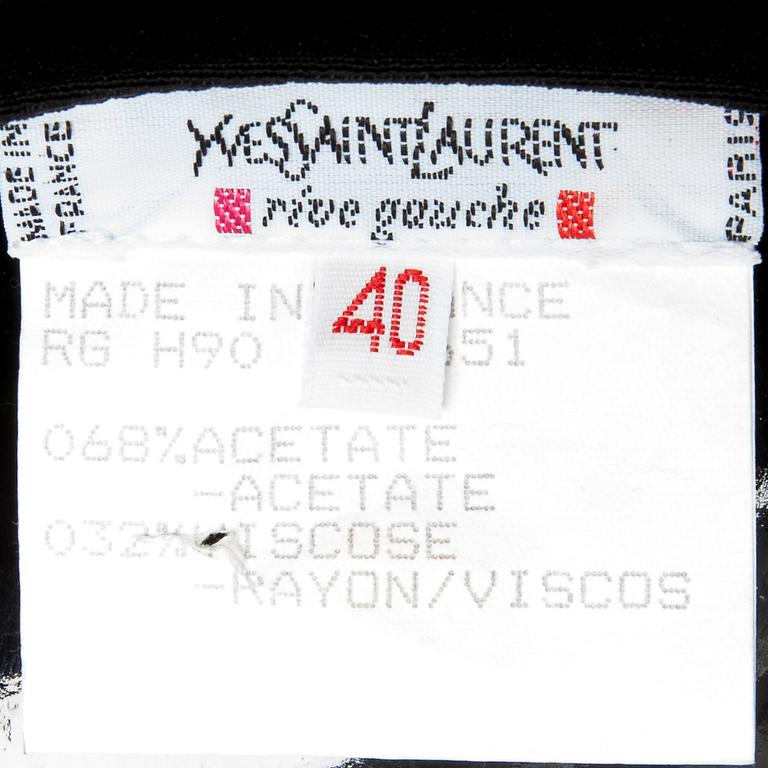 PUKU, kaksi osaa, Yves Saint Laurent.