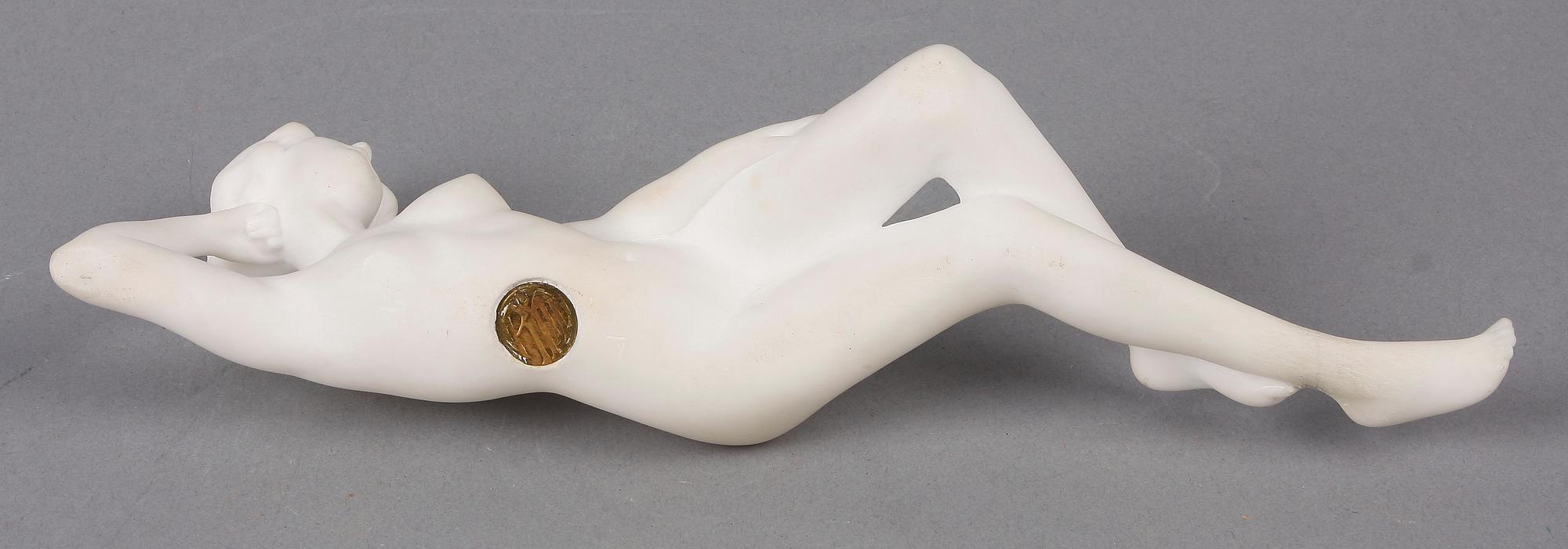 FRANS PELESCHKA-LUNARD. Skulptur, marmor, sign.