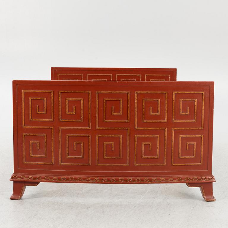 Axel Einar Hjorth, a pair of "Åbo" bed frames, Nordiska Kompaniet, Swedish Grace, 1920s-30s.