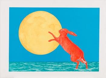 Risto Suomi, lithograph, signed and marked E.A.