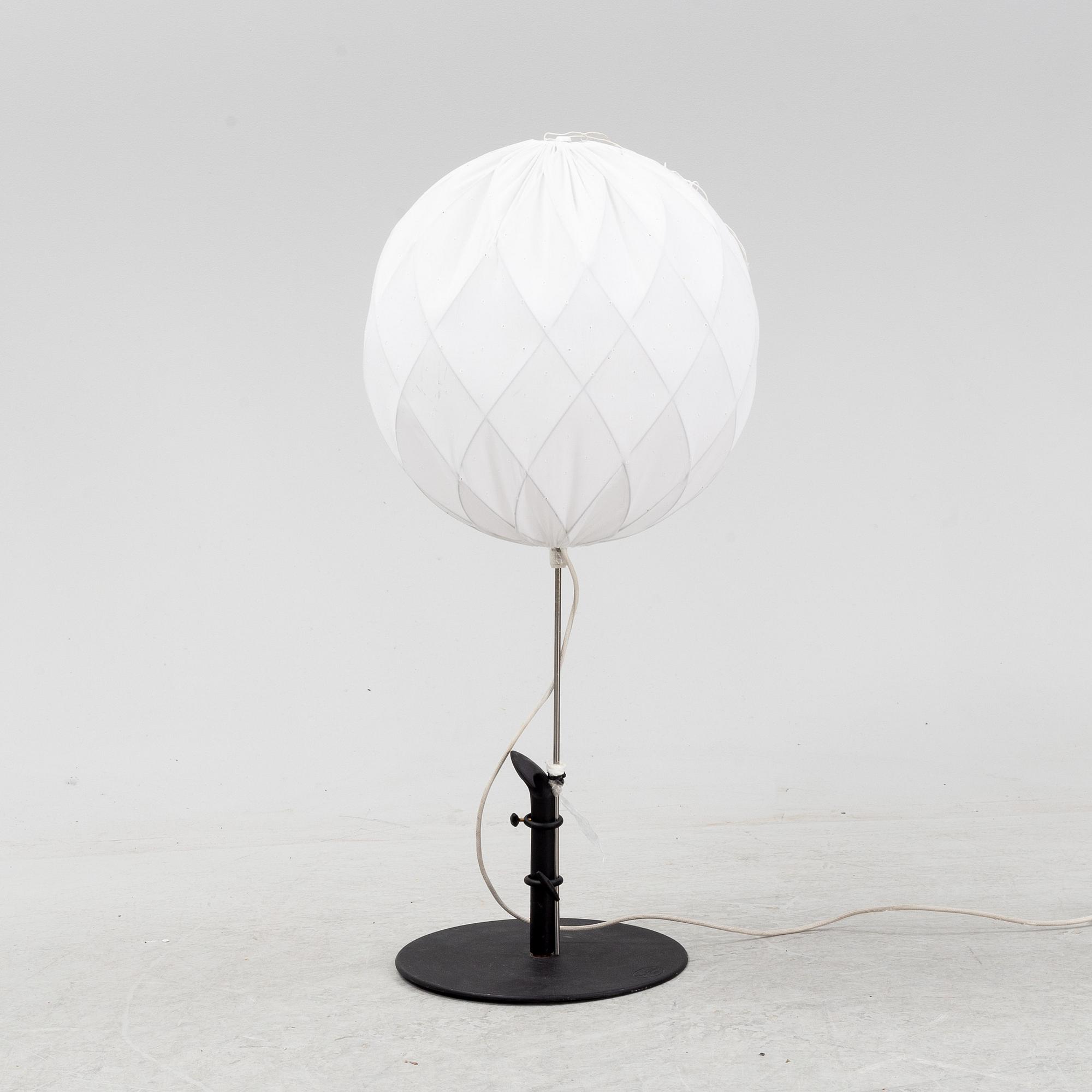 Tore Ahlsén, golvlampa, "Napoleon vid Nilen" Gärsnäs,