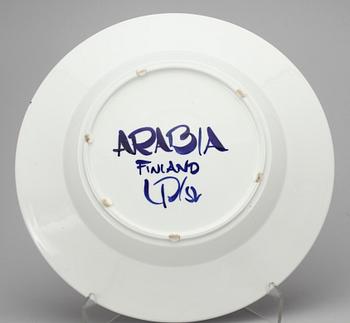 SERVISDELAR, 8 delar keramik, "Valencia" och "Fiesta", Ulla Procopé för Arabia, 1970-tal.