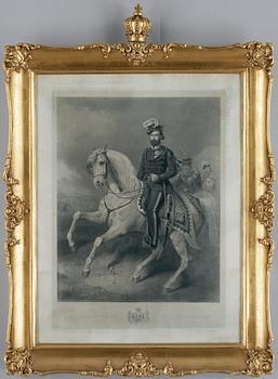 Carl Fredrik Kiörboe · CARL FREDRIK KIÖRBOE, gravyr efter. 1800-tal.