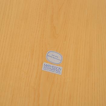 PIET HEIN & BRUNO MATHSSON, soffbord, "Supercirkel", Mathsson International.