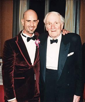 GUCCI, a burgundy velvet men's dinner jacket and pants, size 50.