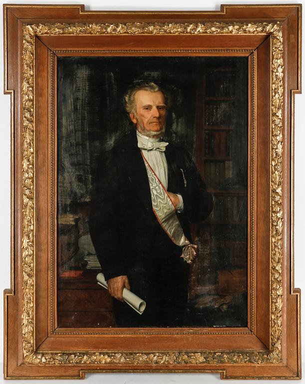 HANS OLRIK, efter, olja på duk, omkring år 1900.