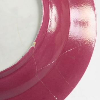 Fat, äggskalsporslin, Kina, Qingdynastin, 1800-tal.