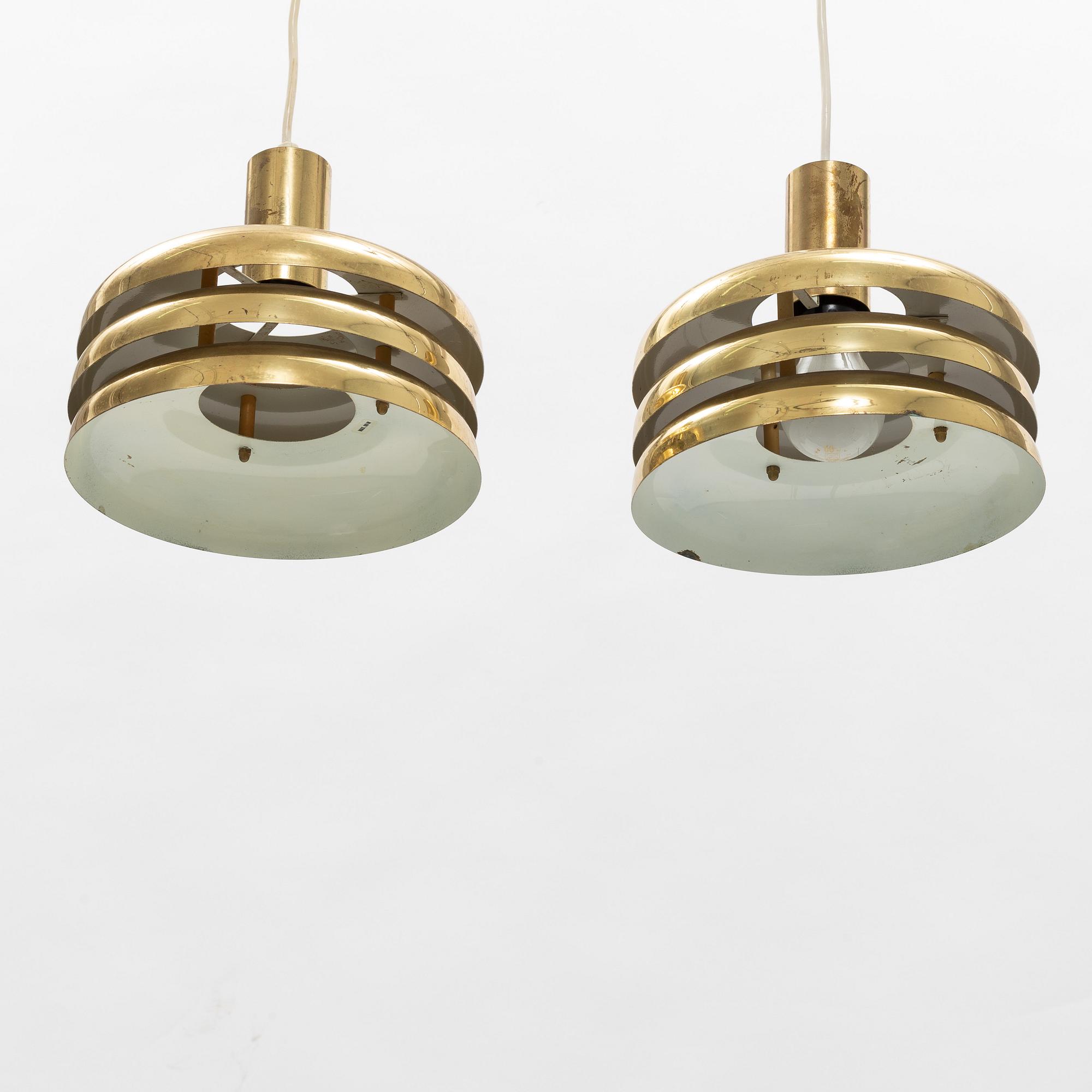 Hans-Agne Jakobsson, taklampor, ett par, "T-724/M", Markaryd.