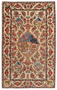 382. A semi-antique Tabriz carpet, Northwestern Persia (Iran), c. 280 x 170 cm.