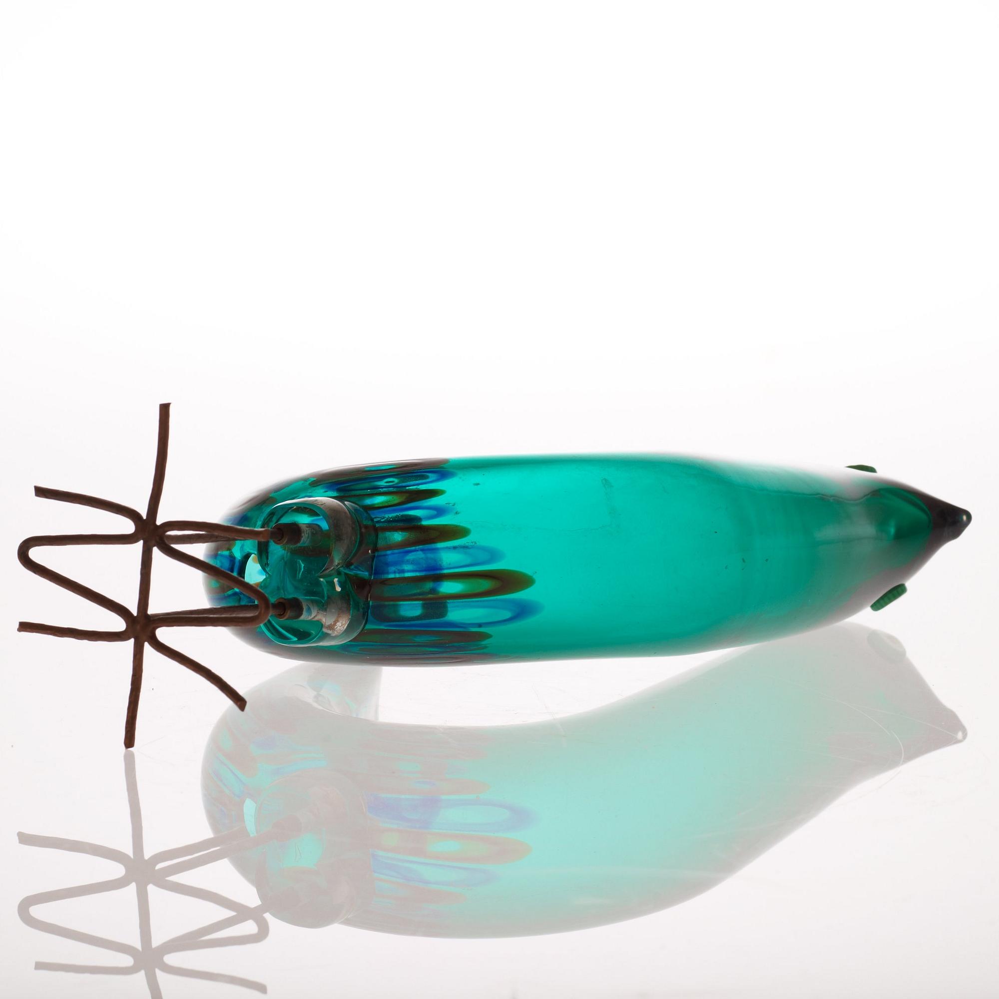 ALESSANDRO PIANON, fågel, "Pulcino", Vistosi, Italien, 1960-tal.