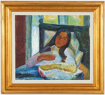 Birger Simonsson, oil on canvas, signed by the estate.