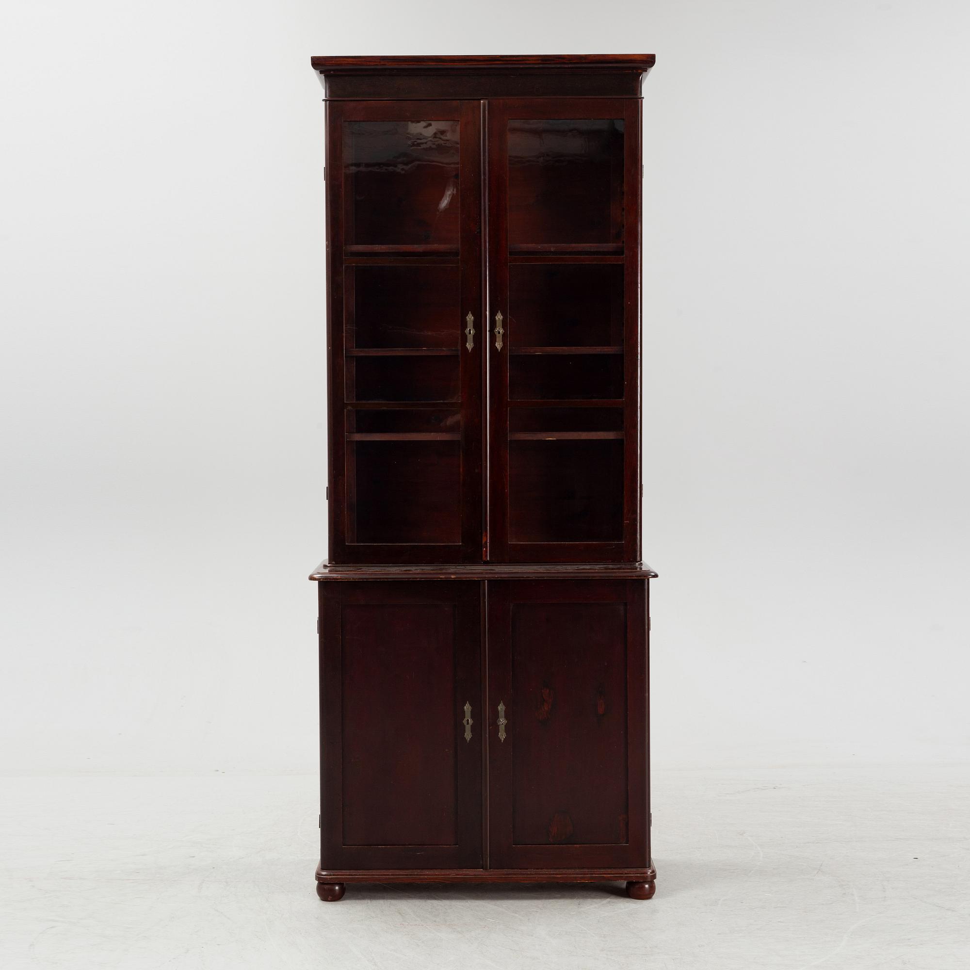 Bokskåp, sent 1800-tal.