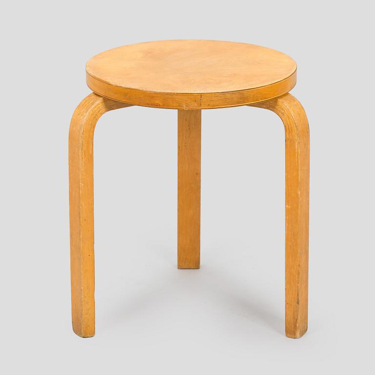 Alvar Aalto, jakkara, malli 60, Artek, 1960/70-luku.