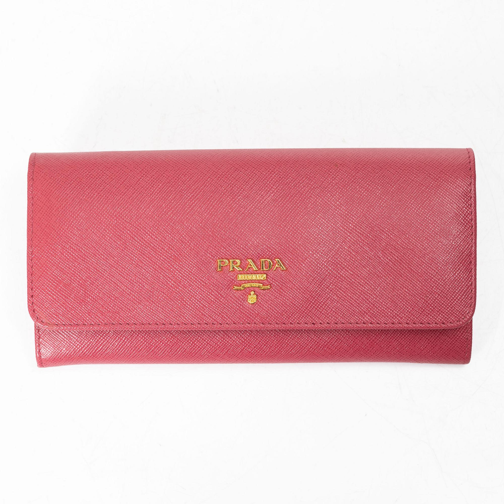 Prada, plånbok.