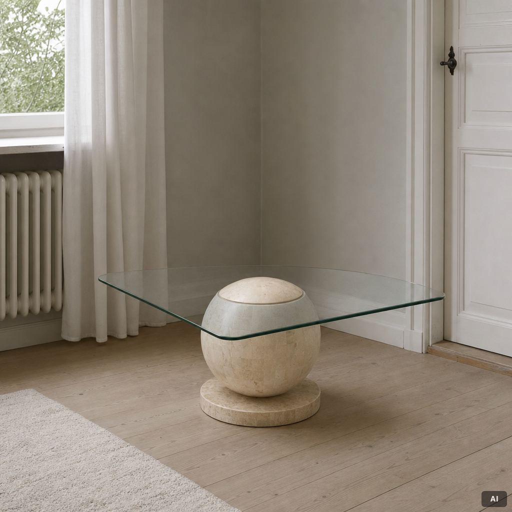 Coffee table, late 20th century.