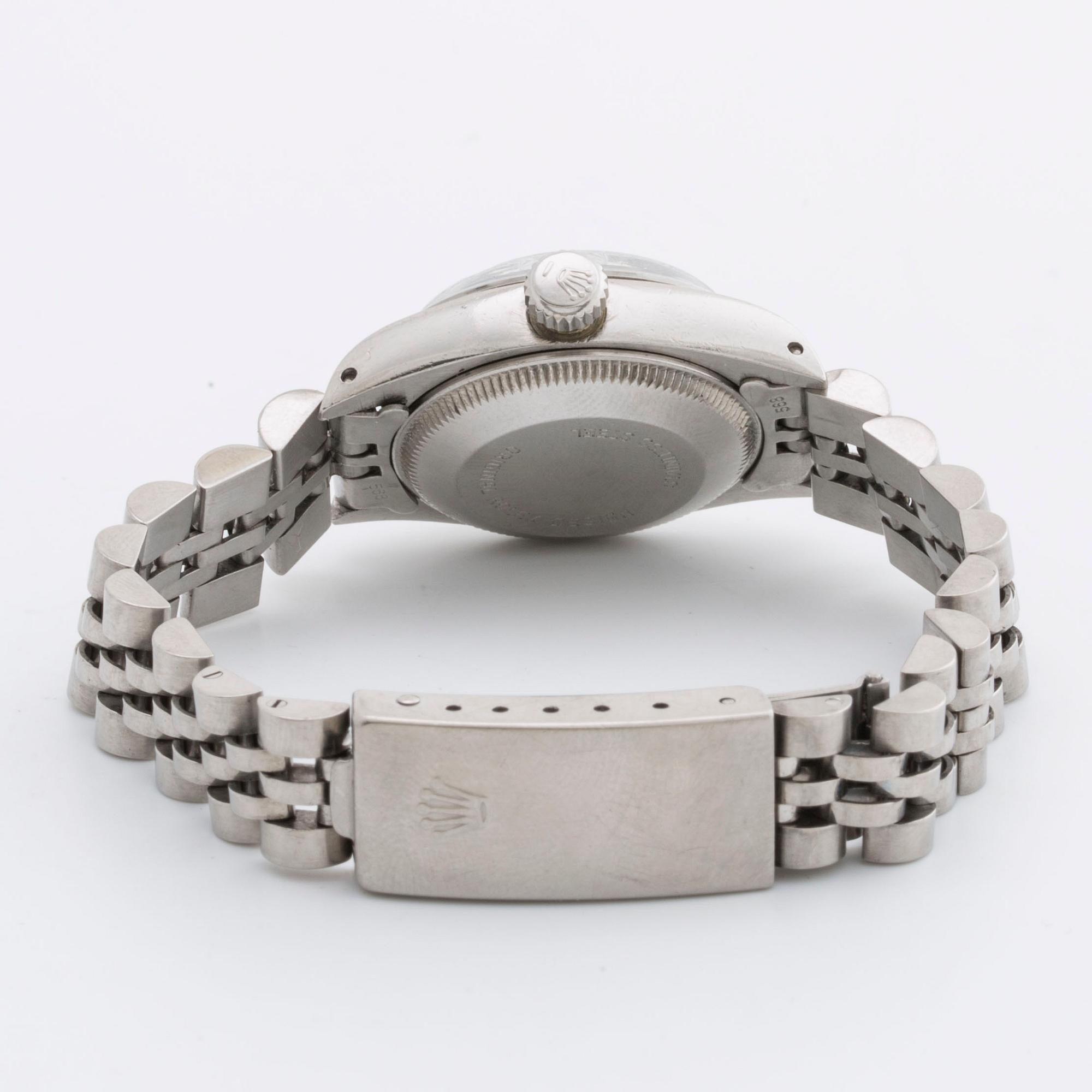 ROLEX, Oyster Perpetual Datejust, wristwatch, 26 mm 1981.