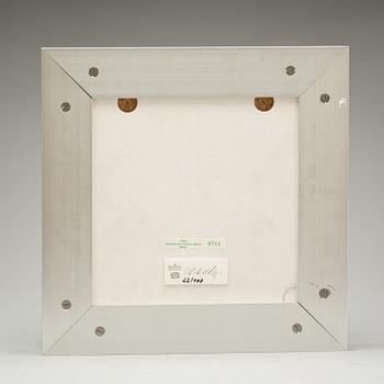 VICTOR VASARELY Relief, porslin, Rosenthal, signerad o numrerad 22/100.