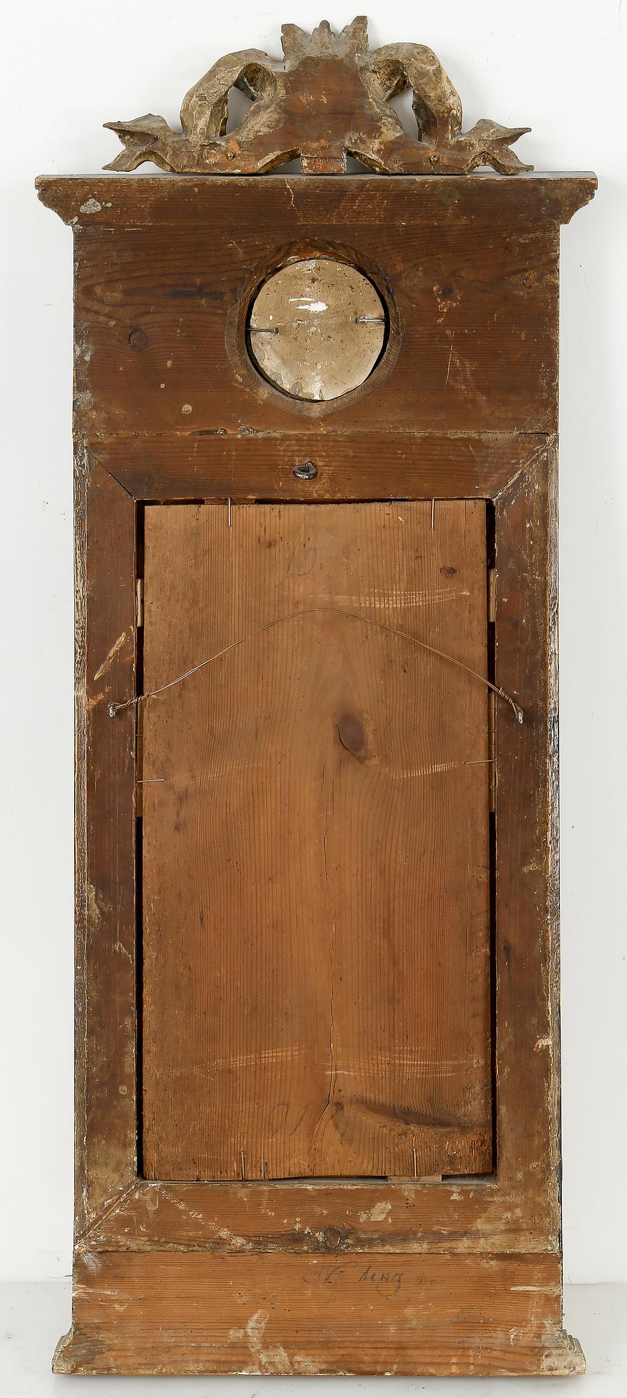 SPEGEL, sengustaviansk, omkring år 1800.