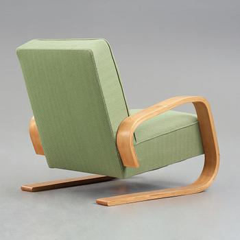 Alvar Aalto, fåtölj, "Tank chair", O.Y. Huonekalu- ja Rakennustyötehdas A.B, Finland 1930-tal.