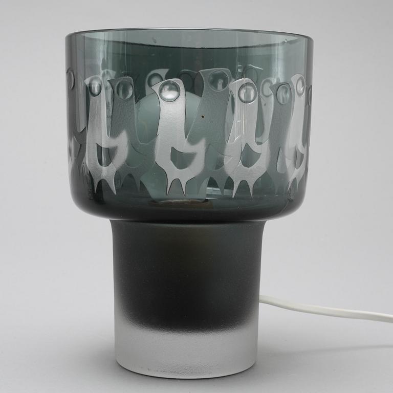 Two late 20th century table lamps by Hans-Ove Sandberg for Kosta.