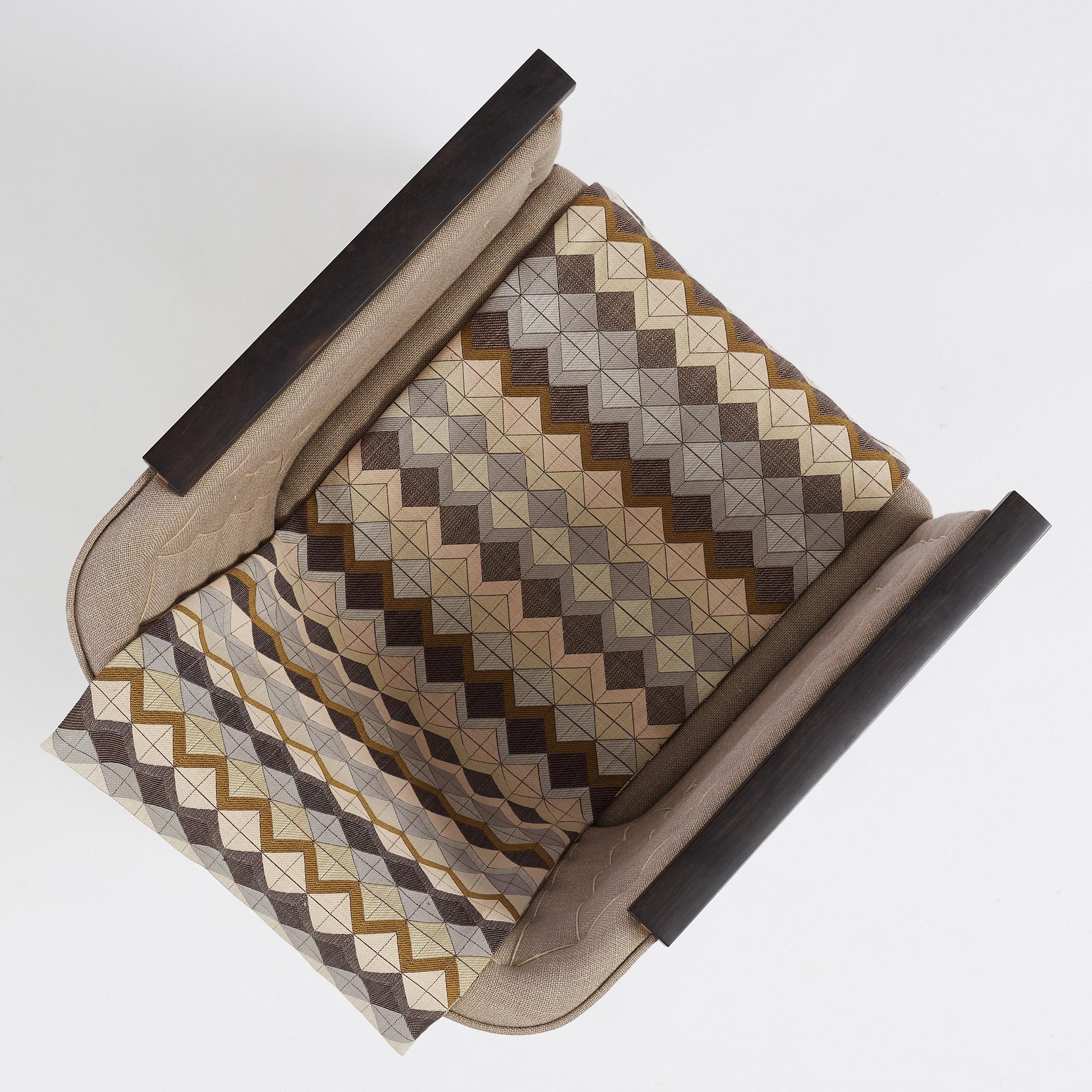 Mats Theselius, an 'Hommage à Sigurd Lewerentz' armchair, ed. 67/123. Källemo, Sweden, post 2012.