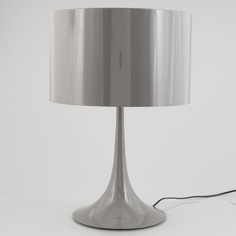 Sebastian Wrong, a table lamp, "Spun Light T1", Flos, Italy, 21st century.