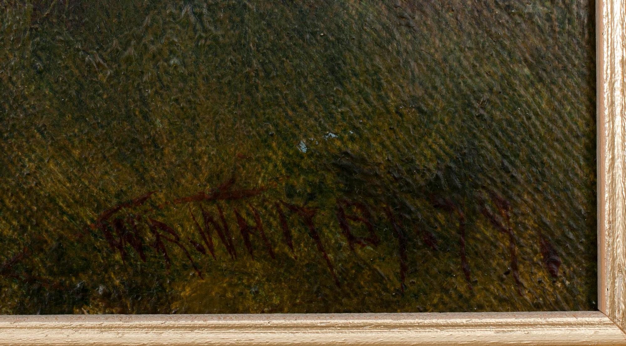 W.R. WHITBY (STORBRITANNIEN), olja på duk, sign. och dat. -79.