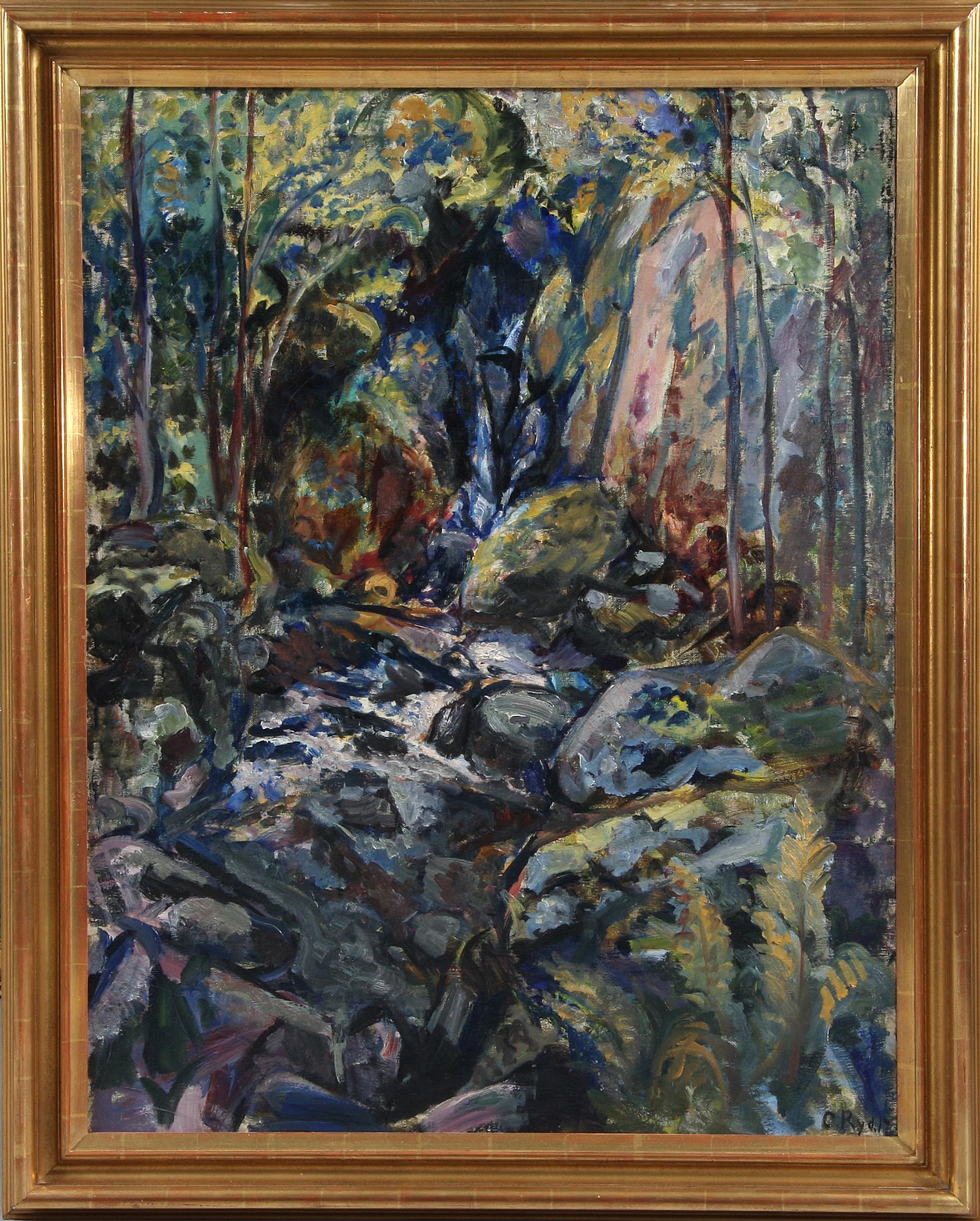CARL RYD, olja på duk, sign o dat 1917.